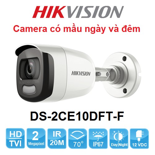Đại lý phân phối Camera HikVision DS-2CE10DFT-F chính hãng